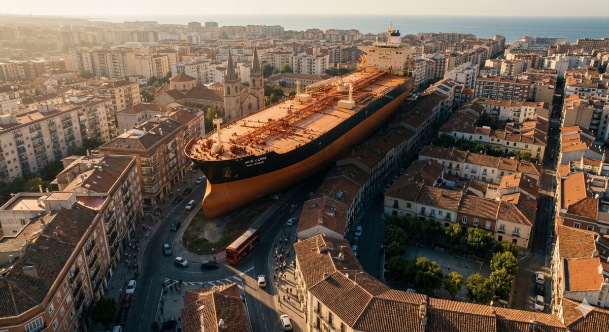 Why There's a Tanker in Central Madrid